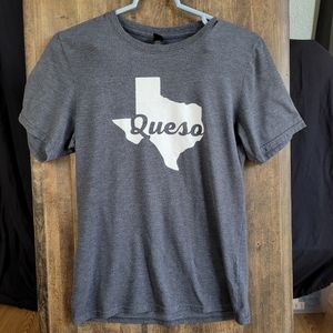 Texas Queso Austin Texas Tshirt Unisex Size Small.